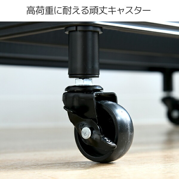 【10％オフクーポン対象】ハンガーラック 幅90.5アーテル MNW-1890CJ(BK) 山善 YAMAZEN