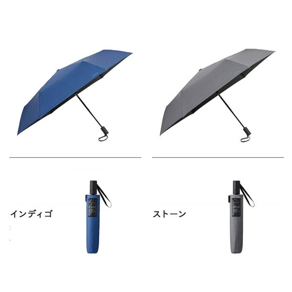 折りたたみ傘 日傘 晴雨兼用 ダンガリーAW ミニAUTO 自動開閉 マブ mabu/SMV JAPAN