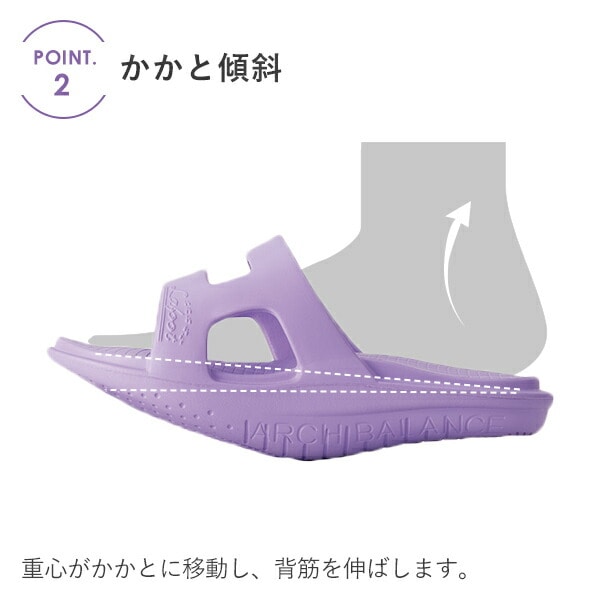 Lafoot 室内用サンダル Yoga+ 23.0-25.0cm メイダイ